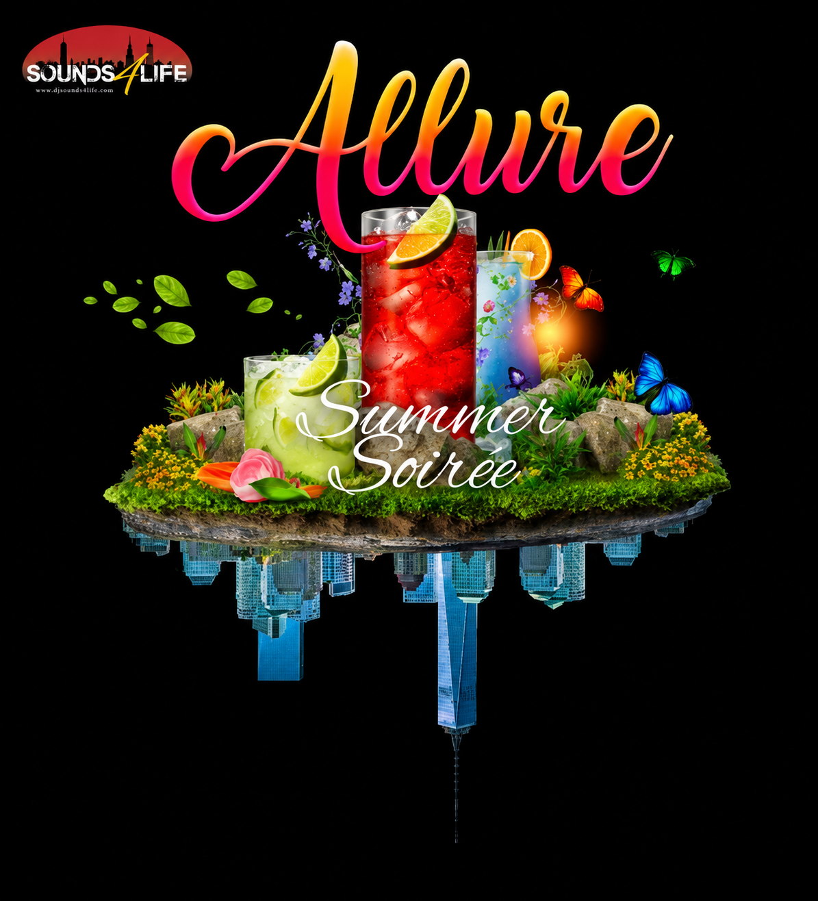 Allure event flyer